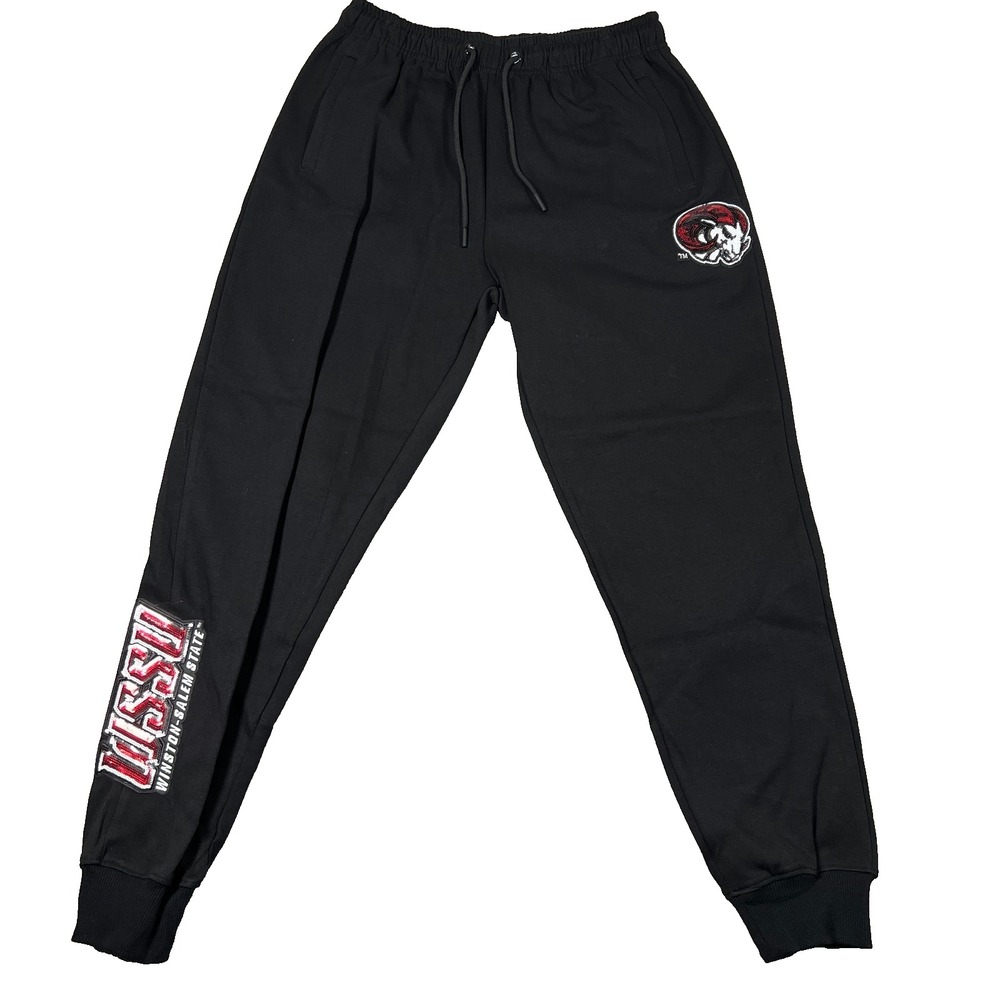 Pro Standard‎ Womens Medium Black Winston-Salem State Rams Football Joggers NWT